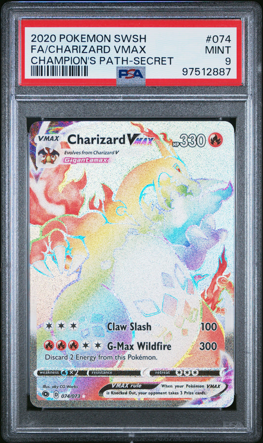 Charizard VMAX 074/073 PSA 9