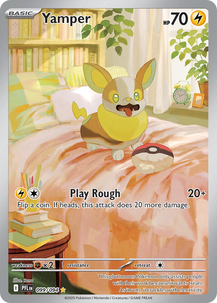 Yamper - 099/094 - - Phantasmal Flames