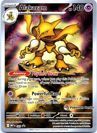 Alakazam - 9 - Pokemon Center - MEP Black Star Promo