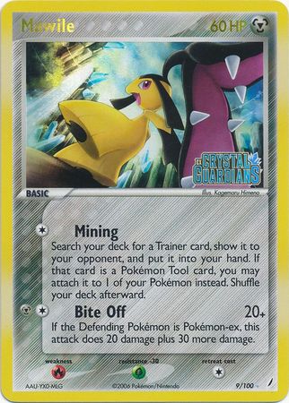 Mawile - 9/100 - Reverse Holo - EX Crystal Guardians