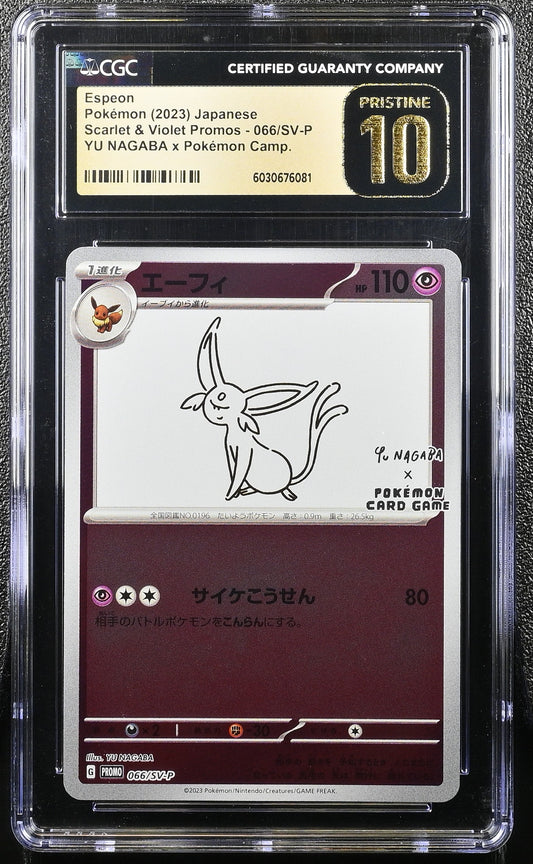 Espeon - 066/SV-P - Yu Nagaba - CGC Pristine 10