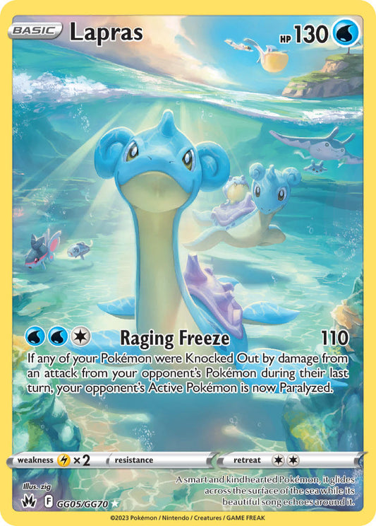 Lapras - GG05/GG70 - Trainer Gallery - Crown Zenith
