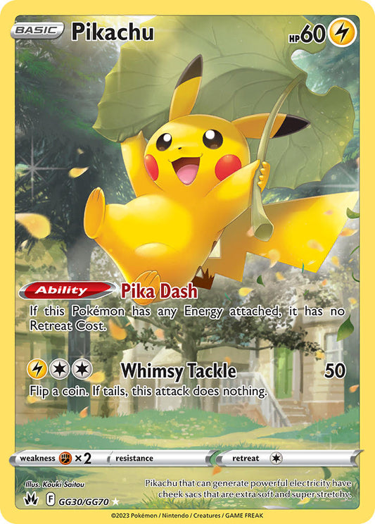 Pikachu - GG30/GG70 - Trainer Gallery - Crown Zenith