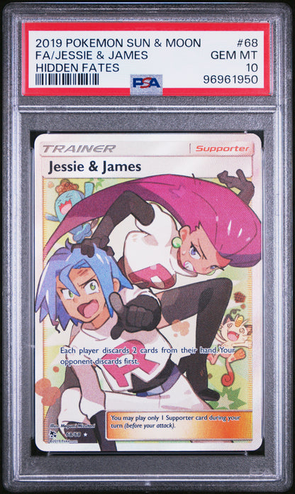 Jessie James 68/68 PSA 10