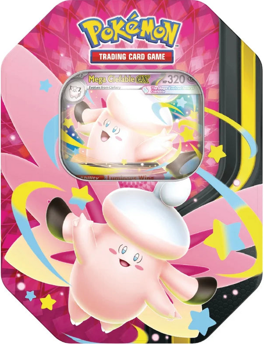 Mega Moonlit Tin Box - Clefable