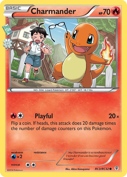 Charmander - RC3/RC32 - Radiant Collection - Generations