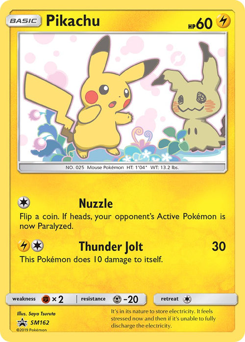 Pikachu - SM162 - SM Black Star Promo