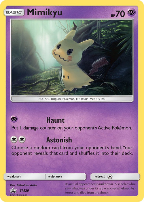 Mimikyu - SM29 - SM Black Star Promo