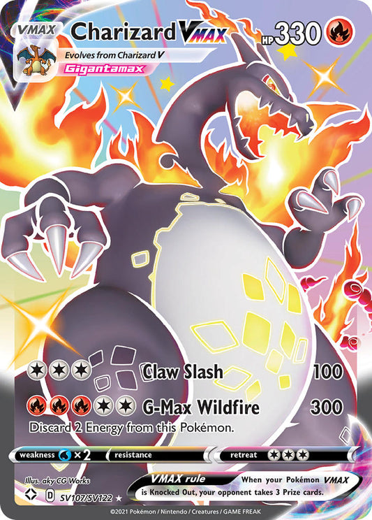 Charizard VMAX - SV107/SV122 - Shiny Rare - Shining Fates