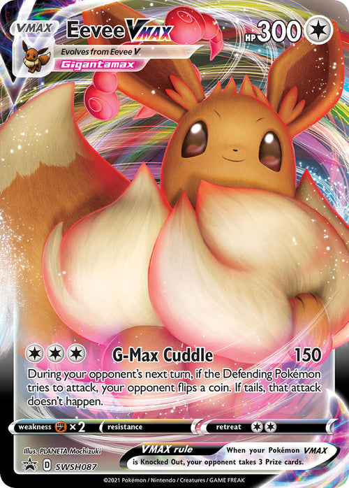 Eevee VMAX - SWSH087  - SWSH Black Star Promo