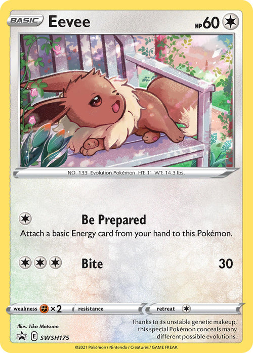 Eevee - SWSH175 - SWSH Black Star Promo