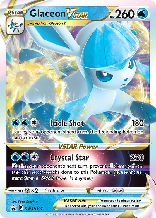 Glaceon VSTAR - SWSH197 - SWSH Black Star Promo