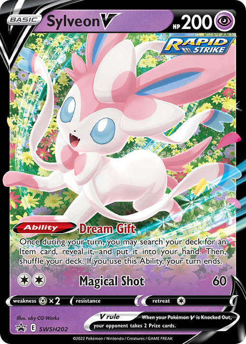 Sylveon V - SWSH202 - SWSH Black Star Promo