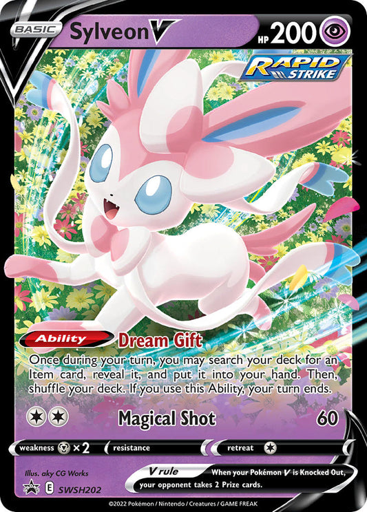 Sylveon V - SWSH202 - SWSH Black Star Promo