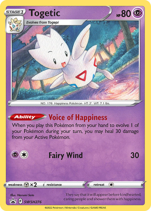 Togetic - SWSH276 - SWSH Black Star Promo