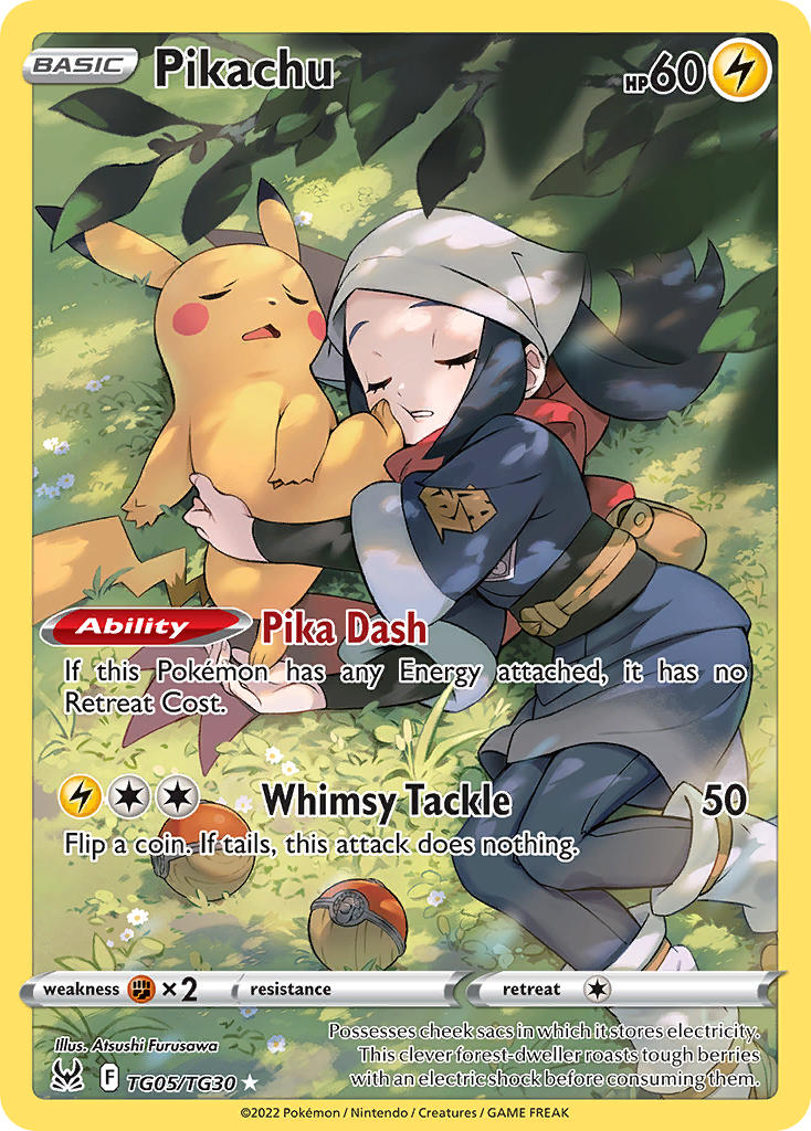 Pikachu - TG05/TG30 - Trainer Gallery - Lost Origin