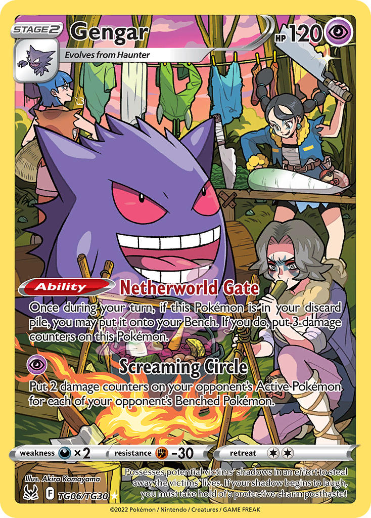 Gengar - TG06/TG30 - Ultra Rare - Lost Origin