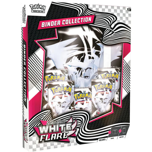 White Flare Binder Collection