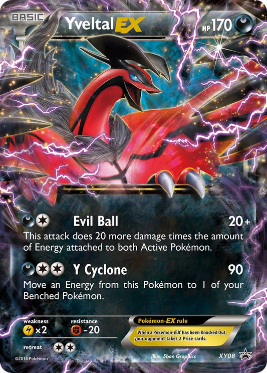 Yveltal EX - XY08 - XY Black Star Promo