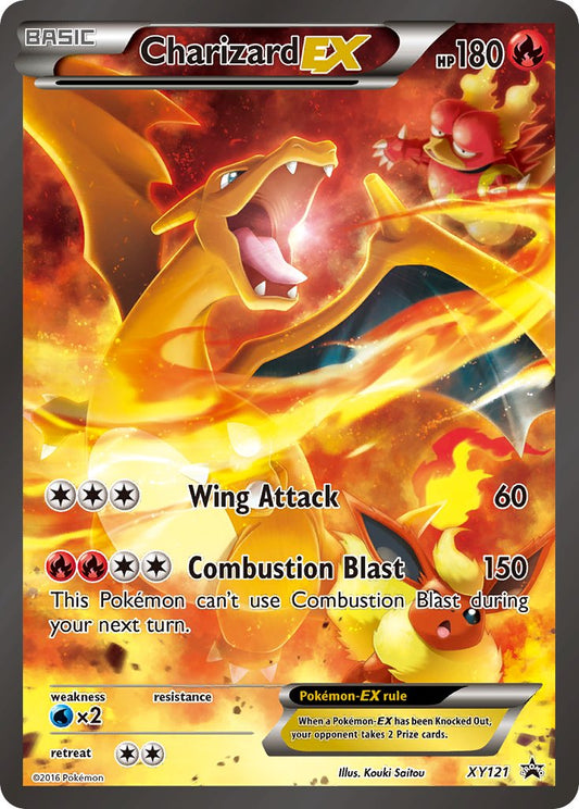 Charizard EX - XY121 - XY Black Star Promo
