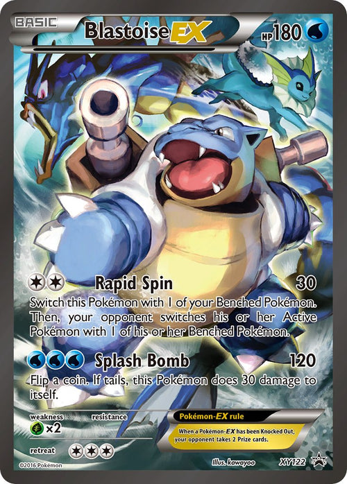 Blastoise EX - XY122 - XY Black Star Promo