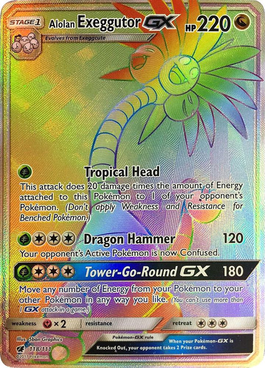 Alolan Exeggutor GX 118/111