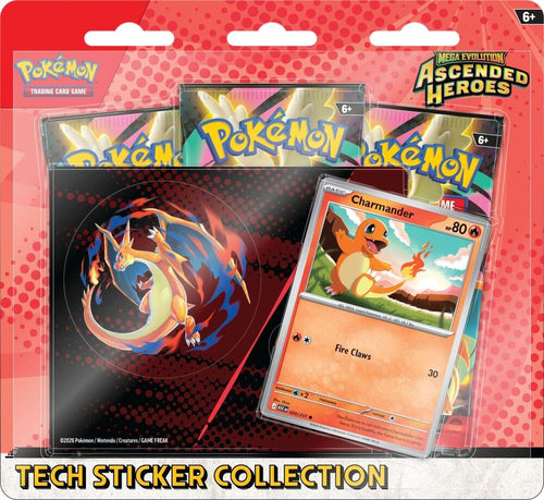 Ascended Heroes Tech Sticker Collection - Charmander