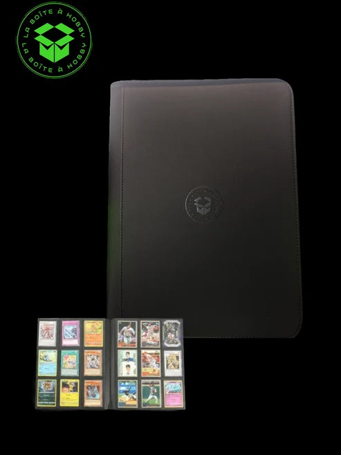 9-Pocket Zip-Up Trading Card Zipper Binder for 360 cards