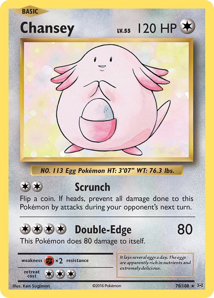 Chansey 70/108 - Evolutions