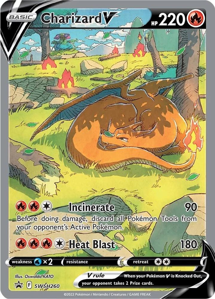 Charizard V SWSH260 Promo
