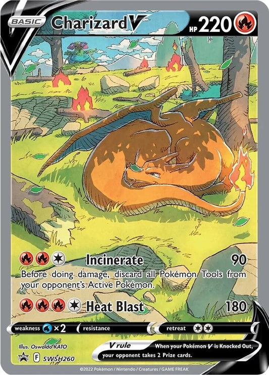 Charizard V SWSH260 Promo