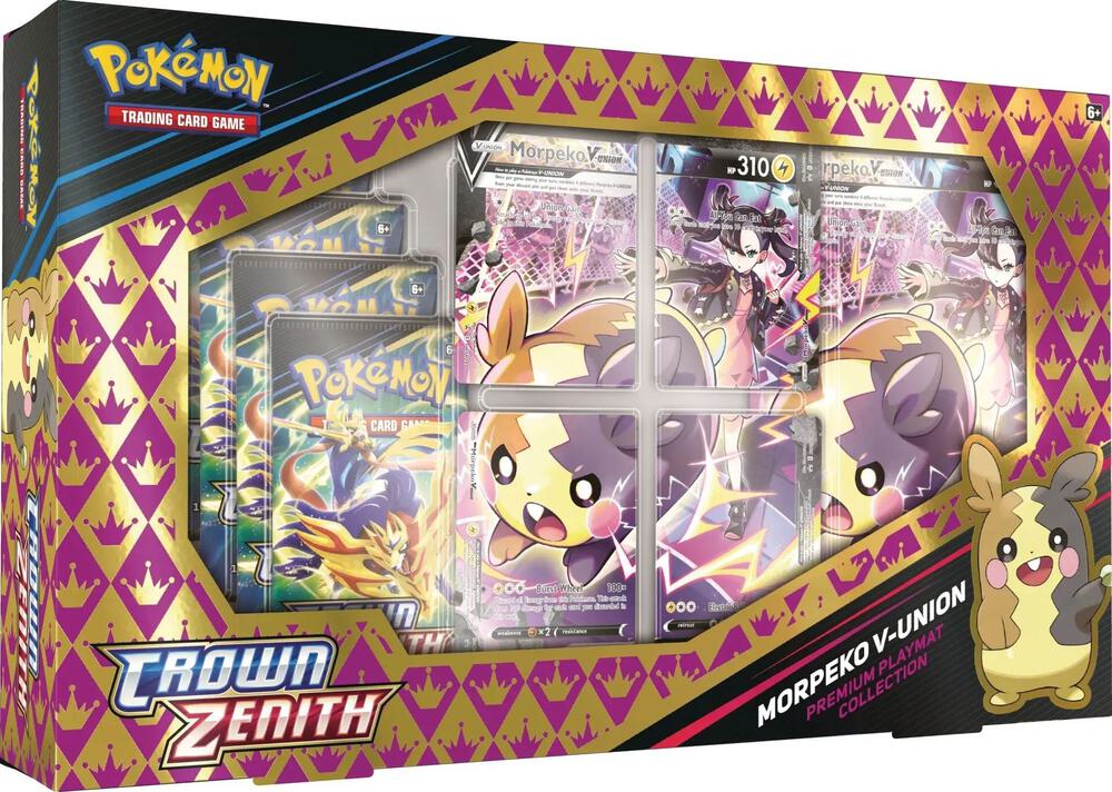 Crown Zenith Premium Playmat Collection - Morpeko V Union