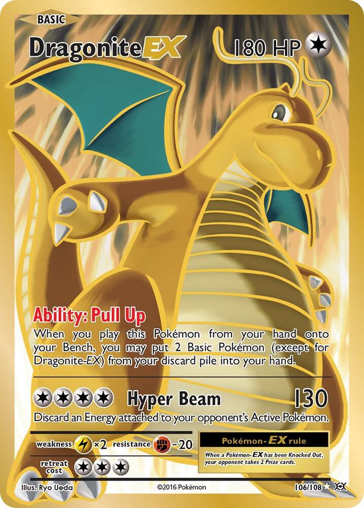 Dragonite EX 106/108 - Evolutions