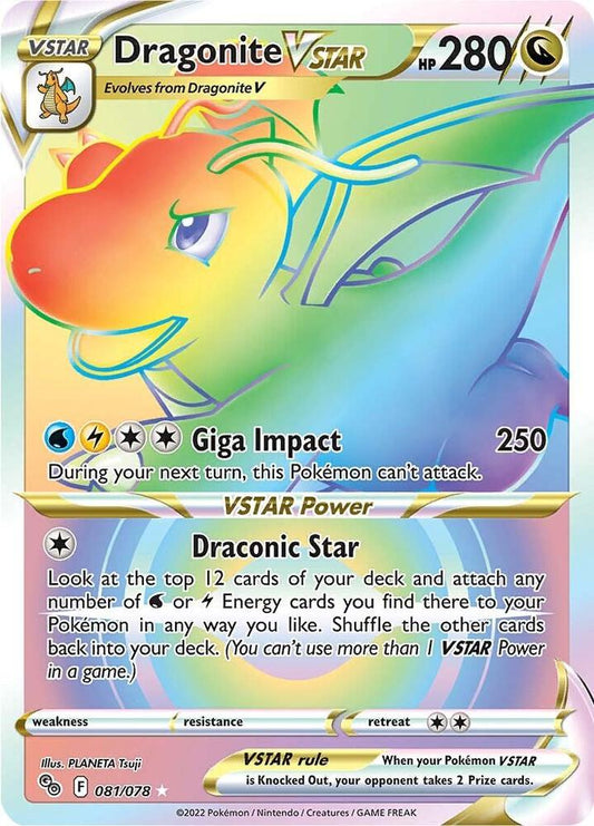 Dragonite VSTAR 081/078 - Pokemon GO