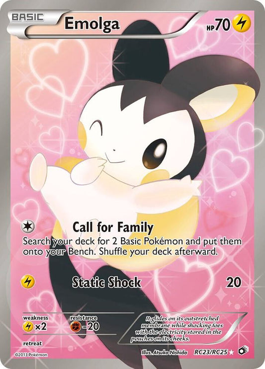 Emolga RC23/RC25 - Legendary Treasures: Radiant Collection