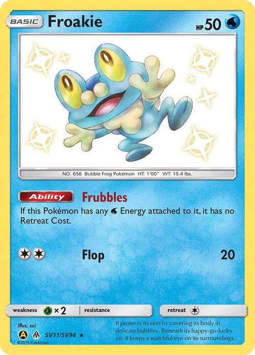 Froakie SV11/SV94 - Hidden Fates