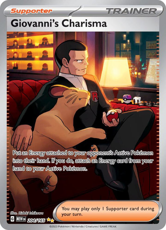 Giovanni's Charisma 204/165