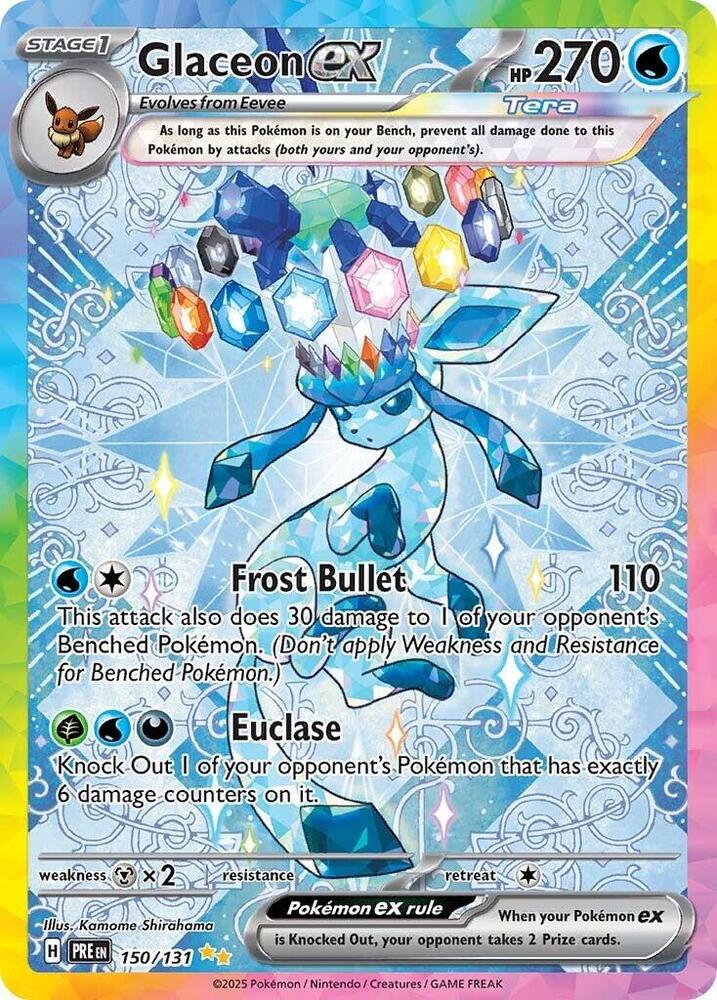 Glaceon ex 150/131 - Prismatic Evolutions
