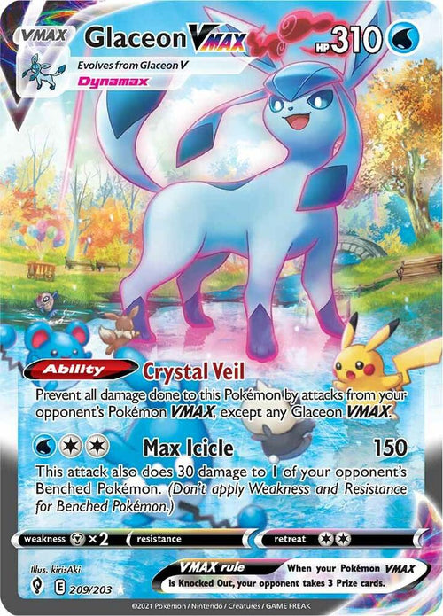 Glaceon VMAX 209/203 - Evolving Skies