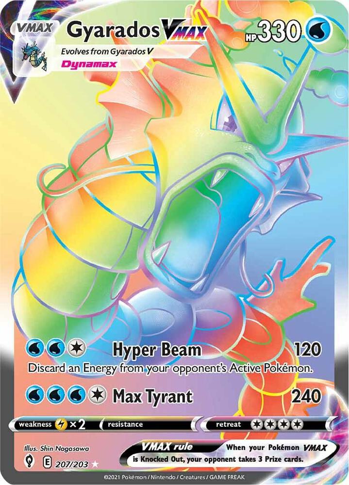 Gyarados VMAX 207/203 - Evolving Skies