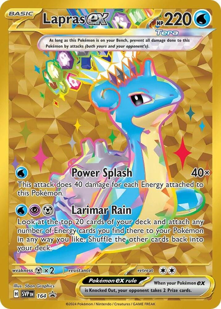 Lapras ex 164 Promo