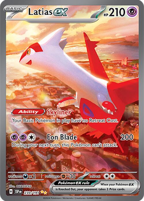 Latias ex 239/191 - Surging Sparks