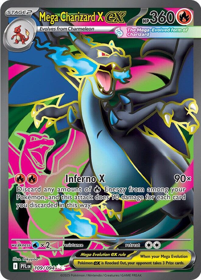 Mega Charizard X ex 109/094