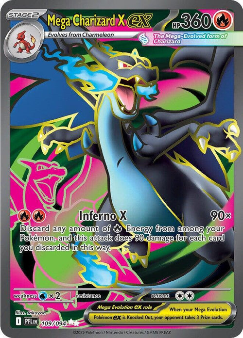 Mega Charizard X ex 109/094