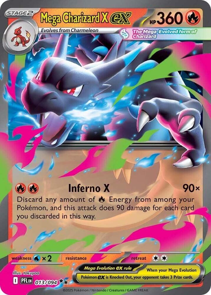 Mega Charizard X ex 013/094