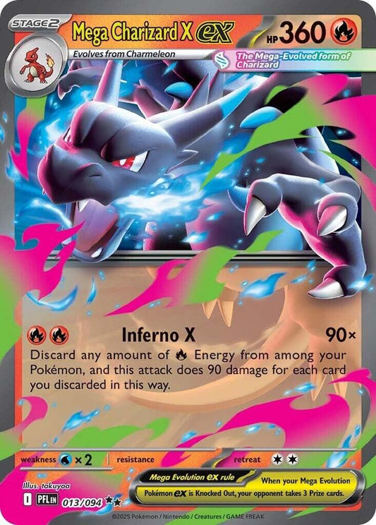 Mega Charizard X ex 013/094
