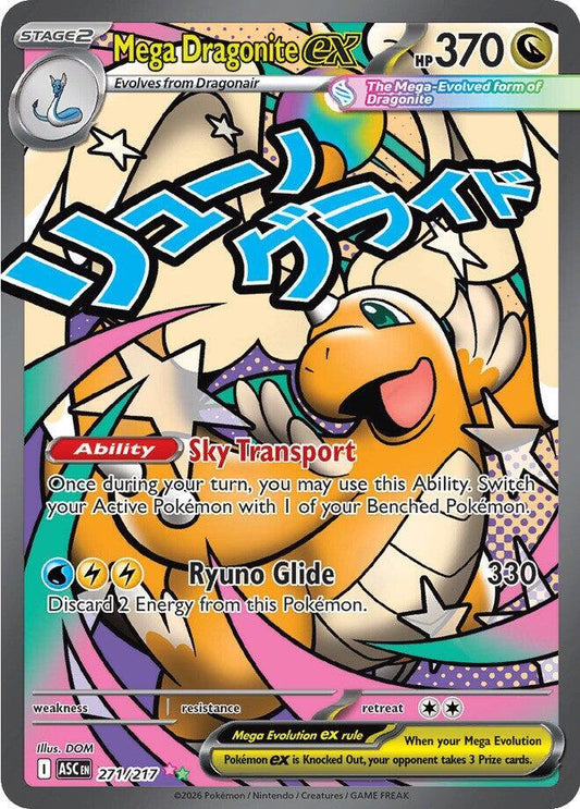 Mega Dragonite ex 271/217 - Ascended Heroes