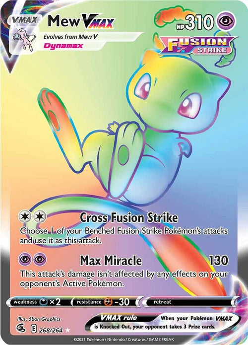 Mew VMAX 268/264 - Fusion Strike
