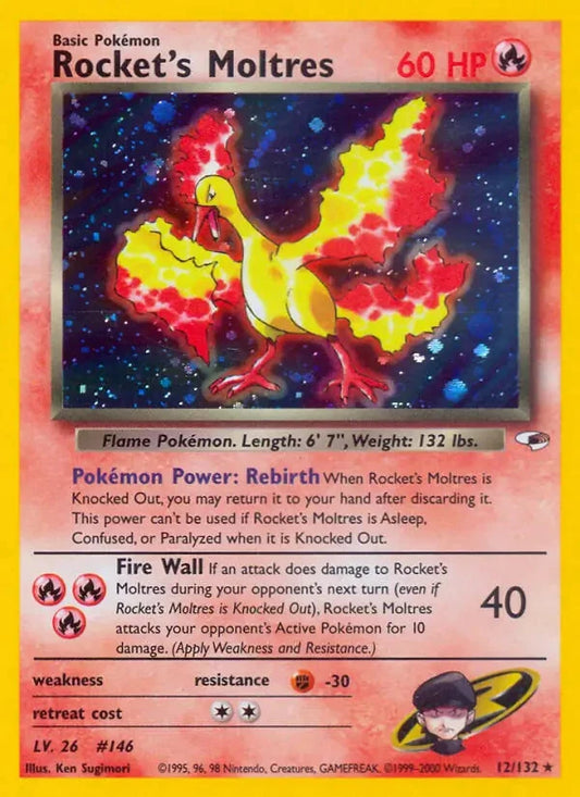 Rocket's Moltres 12/132
