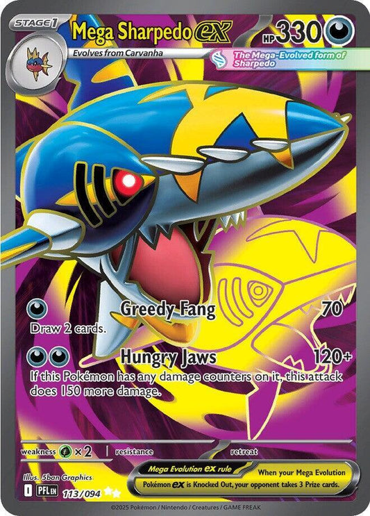 Mega Sharpedo ex 113/094